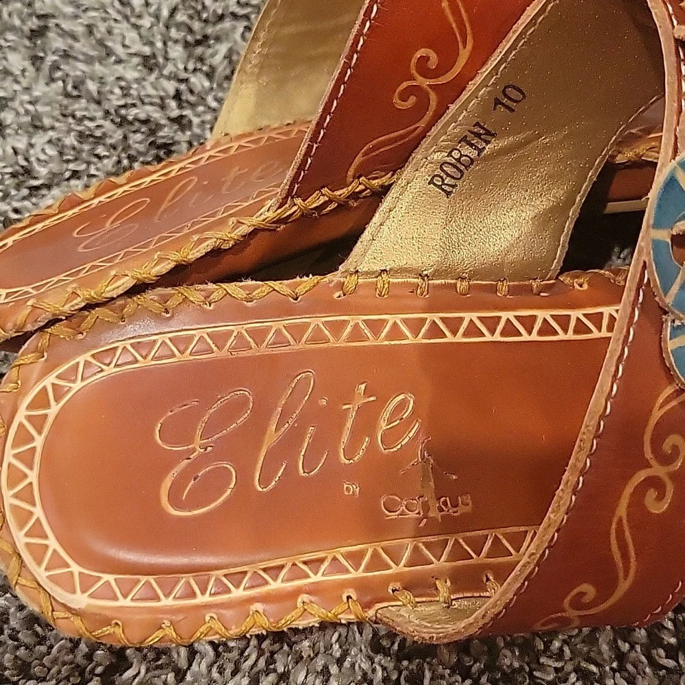 Elite Corkys Leather sandels - Picture 4 of 5